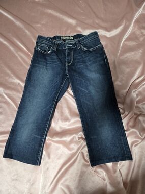 Replay Dark Blue Denim Capris